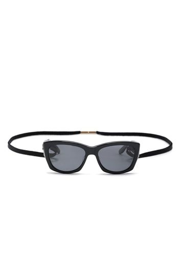 Barton Perreira Cora square-frame sunglasses - Nero