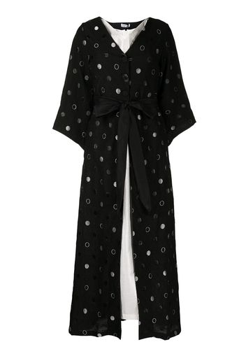 Baruni Kimono a pois - Nero