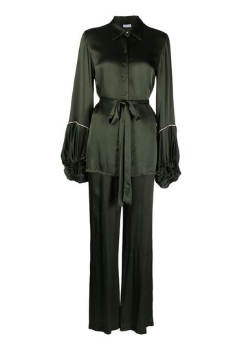 Baruni pyjama-style co-ord set - Verde