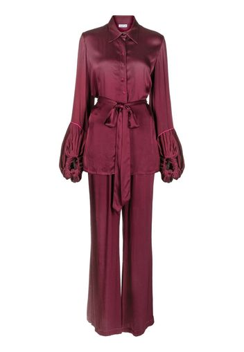 Baruni satin pyjama set - Viola