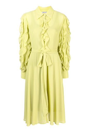 Baruni Theresa midi shirt dress - Verde