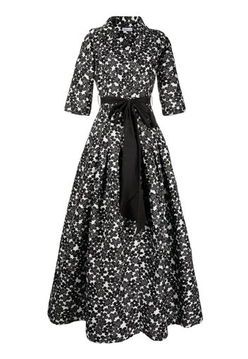 Baruni Loretta floral-print maxi dress - Nero