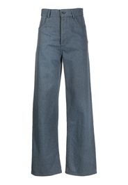 Baserange Navalo wide-leg jeans - Blu