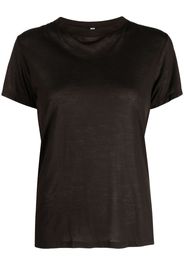Baserange T-shirt bamboo a maniche corte - Marrone
