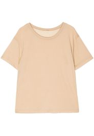 Baserange round-neck jersey t-shirt - Toni neutri