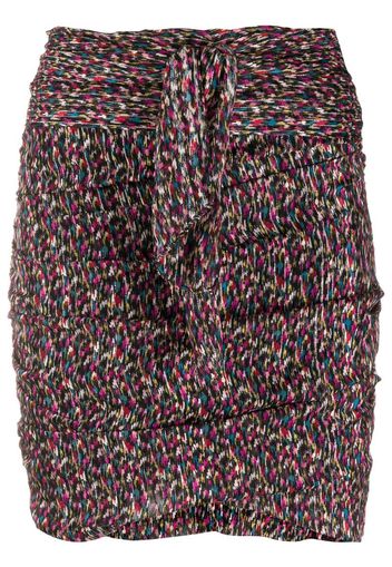 Dina ruched mini skirt