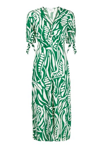 Ba&Sh Therence printed midi dress - Verde