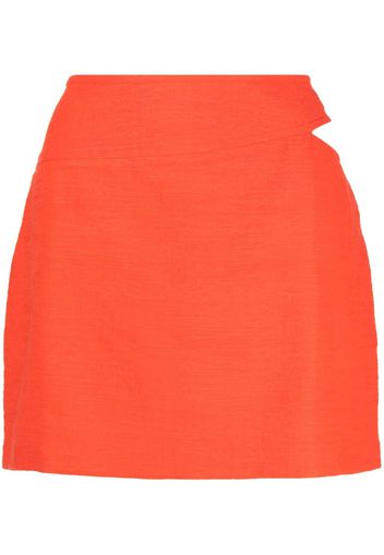 Ba&Sh cut-out detail cotton skirt - Arancione