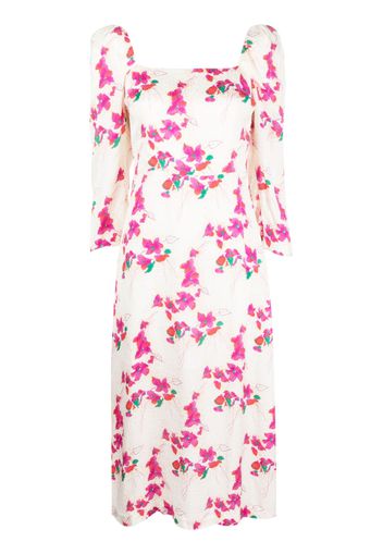 Ba&Sh floral-print dress - Bianco