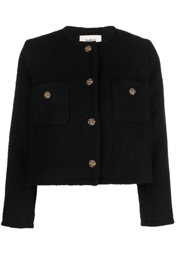 Ba&Sh Meredith tweed jacket - Nero