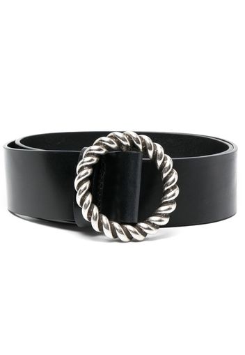 Ba&Sh Beus smooth-grain leather belt - Nero