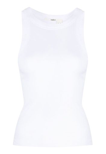 Ba&Sh fine-ribbed cotton tank top - Bianco