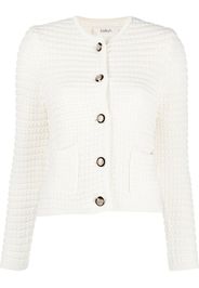 Ba&Sh Cardigan Gaspard girocollo - Bianco