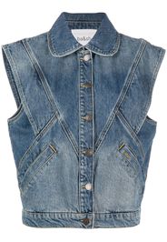 Ba&Sh Gilet denim - Blu