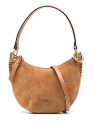 Ba&Sh Swing split-leather shoulder bag - Marrone