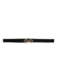 Ba&Sh Bilissi hook-fastening leather belt - Nero