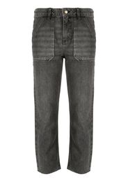 Ba&Sh Elly mid-rise straight-leg jeans - Grigio