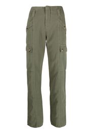 Ba&Sh Dada low-waist cargo trousers - Verde