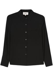 Ba&Sh Camicia plissettata Mônica - Nero