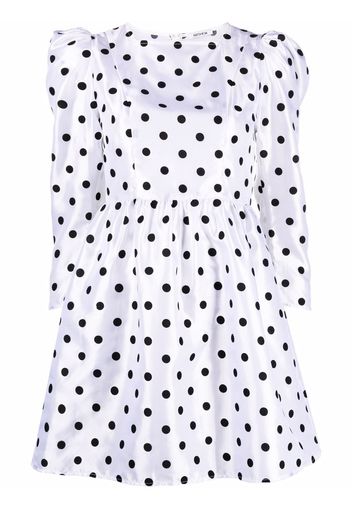 Batsheva Vestito a pois - Bianco