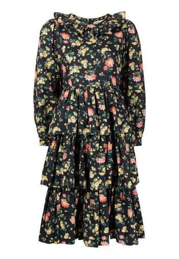 Batsheva Abito midi BATSHEVA x Laura Ashley Welsh - Nero