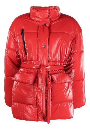 Baum Und Pferdgarten padded funnel neck jacket - Rosso