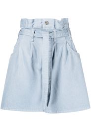 Baum Und Pferdgarten high-waisted denim shorts - Blu