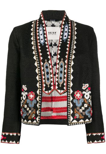 beaded cropped jacket