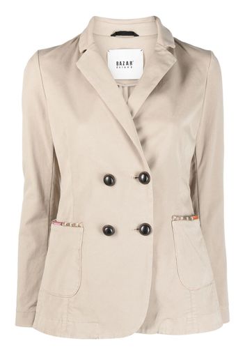 Bazar Deluxe double-breasted blazer - Toni neutri