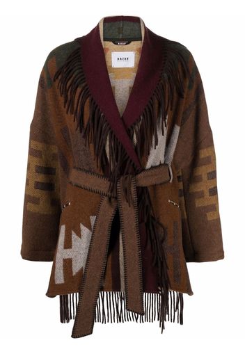 Bazar Deluxe Cappotto con cintura - Marrone