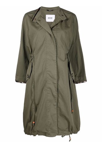 Bazar Deluxe wide-sleeve mid-length parka - Verde