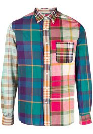 BEAMS PLUS Indian Madras plaid shirt - Verde