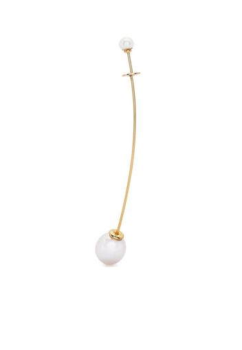 BEATRIZ PALACIOS Orecchino Floating Pearl - Oro