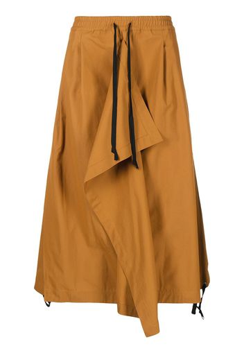 Bed J.W. Ford wide-leg flared trousers - Marrone