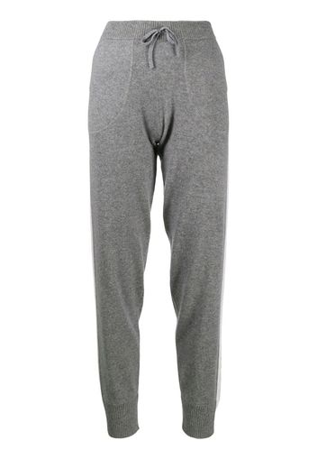 drawstring tracksuit cashmere bottoms