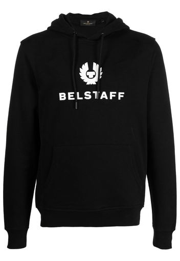 Belstaff Felpa con logo rialzato - Nero