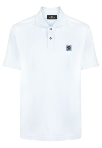 Belstaff Polo con logo - Blu