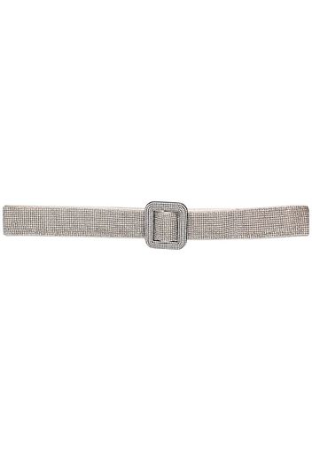 Benedetta Bruzziches metallic-effect buckle belt - Toni neutri