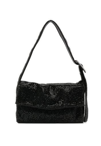 Benedetta Bruzziches crystal-embellished shoulder bag - Nero