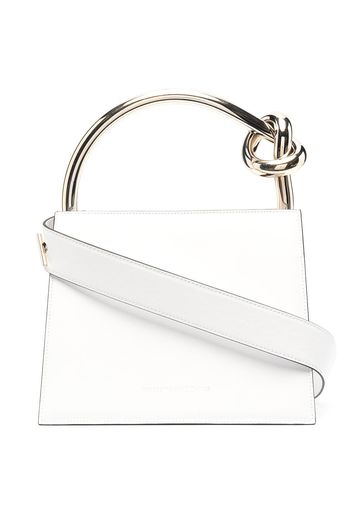 Benedetta Bruzziches ring handle tote bag - Bianco