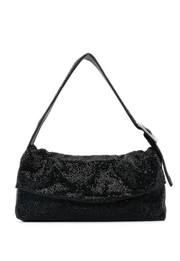 Benedetta Bruzziches La Vitty La Mignon crystal-embellished tote bag - Nero