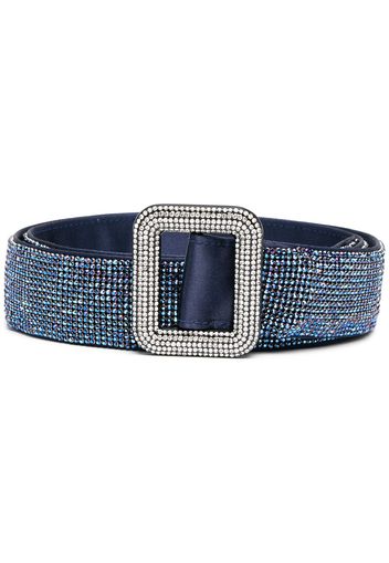 Benedetta Bruzziches crystal-embellished belt - Blu