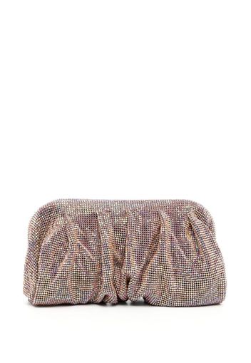 Benedetta Bruzziches rhinestone-embellished clutch bag - Effetto metallizzato