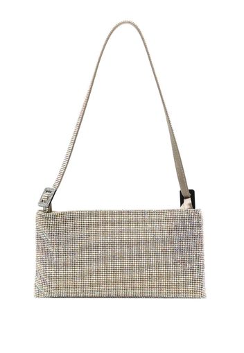 Benedetta Bruzziches crystal-embellished shoulder bag - Toni neutri