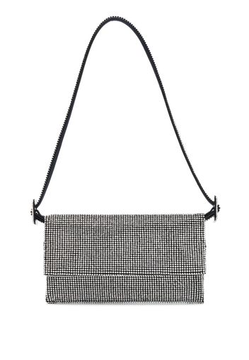 Benedetta Bruzziches Vitty La Mignon crystal-embellished shoulder bag - Argento