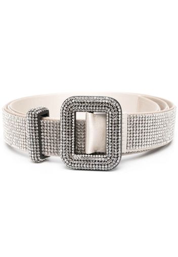 Benedetta Bruzziches Venus crystal-embellished belt - Toni neutri