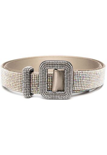 Benedetta Bruzziches Venus crystal-embellished belt - Toni neutri