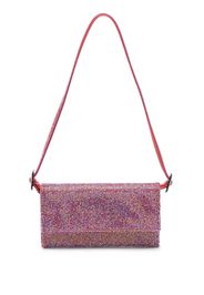 Benedetta Bruzziches Vittissima crystal-embellished shoulder bag - Rosa