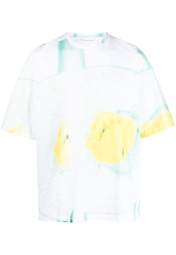 Bianca Saunders T-shirt con stampa grafica Hard Foods - Verde