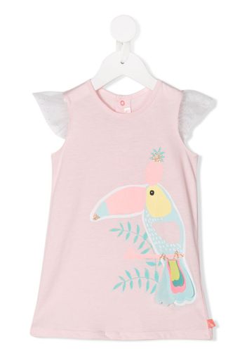 toucan-print dress